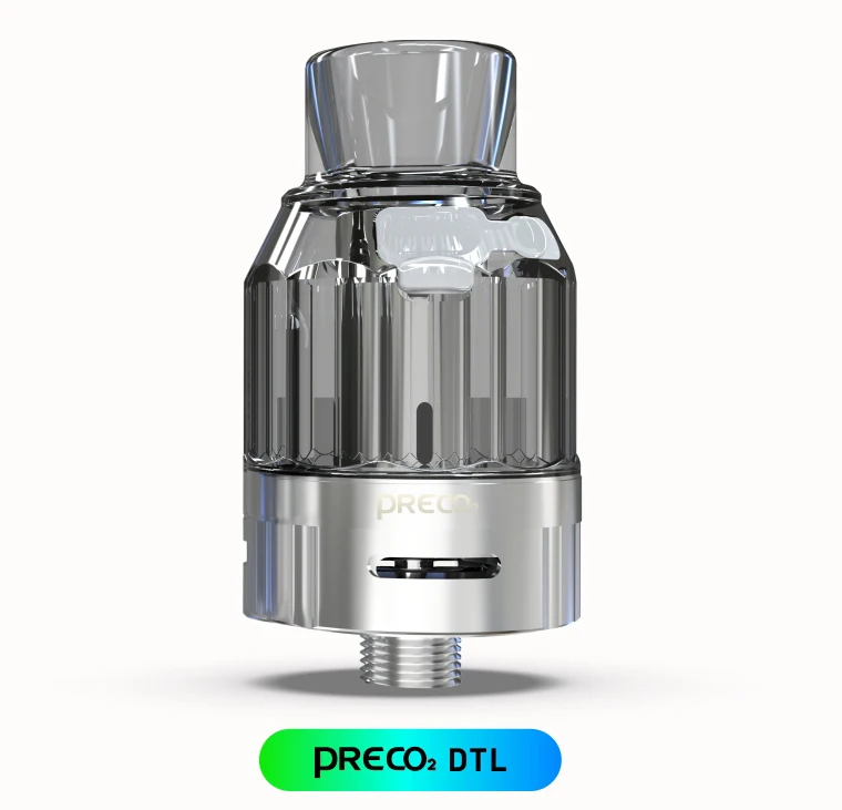 Vlit Preco2 DTL  45-60W vape atomizer, cheap price with bult-in 0.15 ohm mesh coil and 3.5ml pod capacity.
