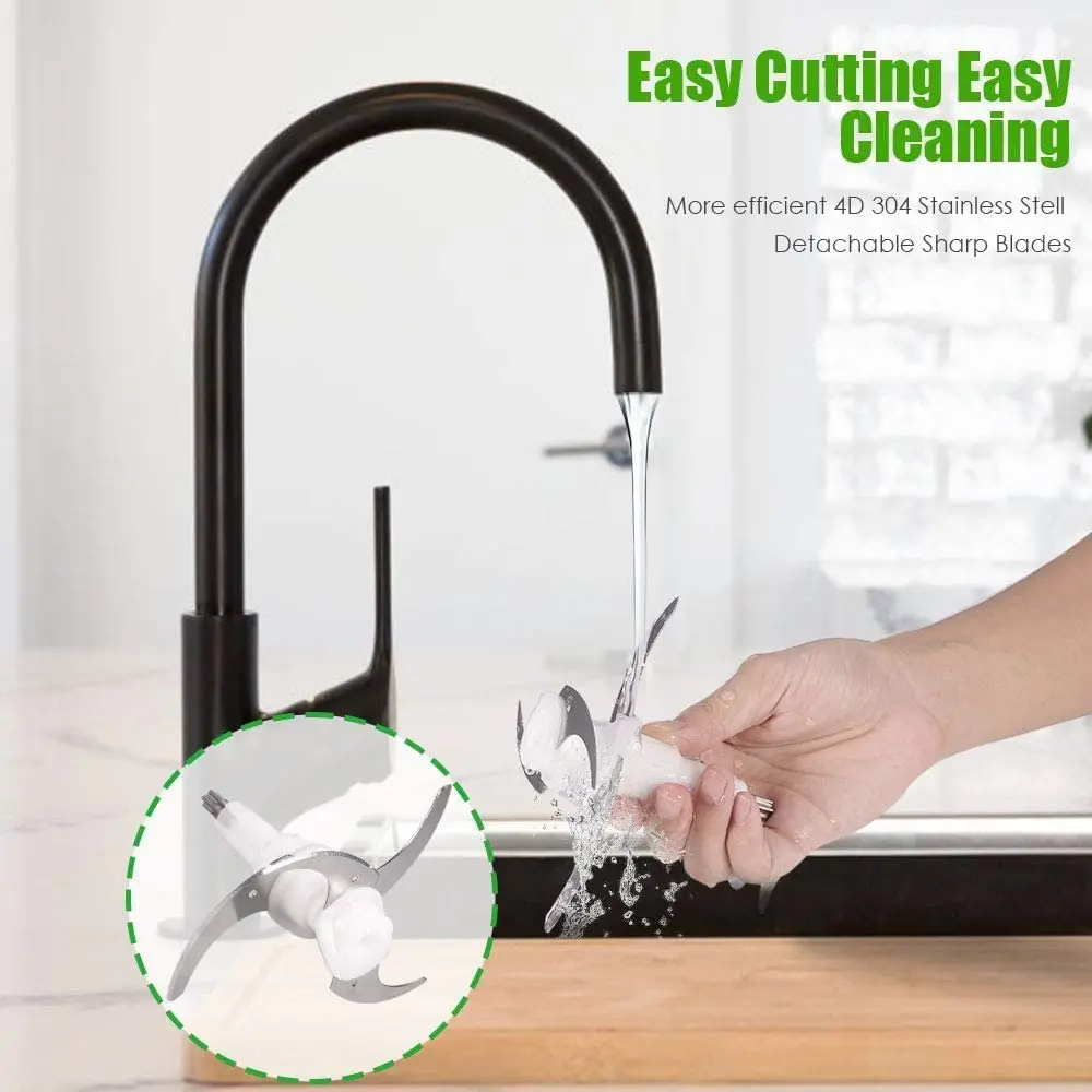 Meat Chopper Factory Price 2l/3l Multifunction Household Food Chopper Blender Machine Electric Meat Grinder