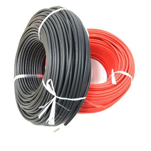 SunRo Solar Cable 4mm Solar Cable TUV Approved UV Resistant 25years Working Life 4mm Solar Cable