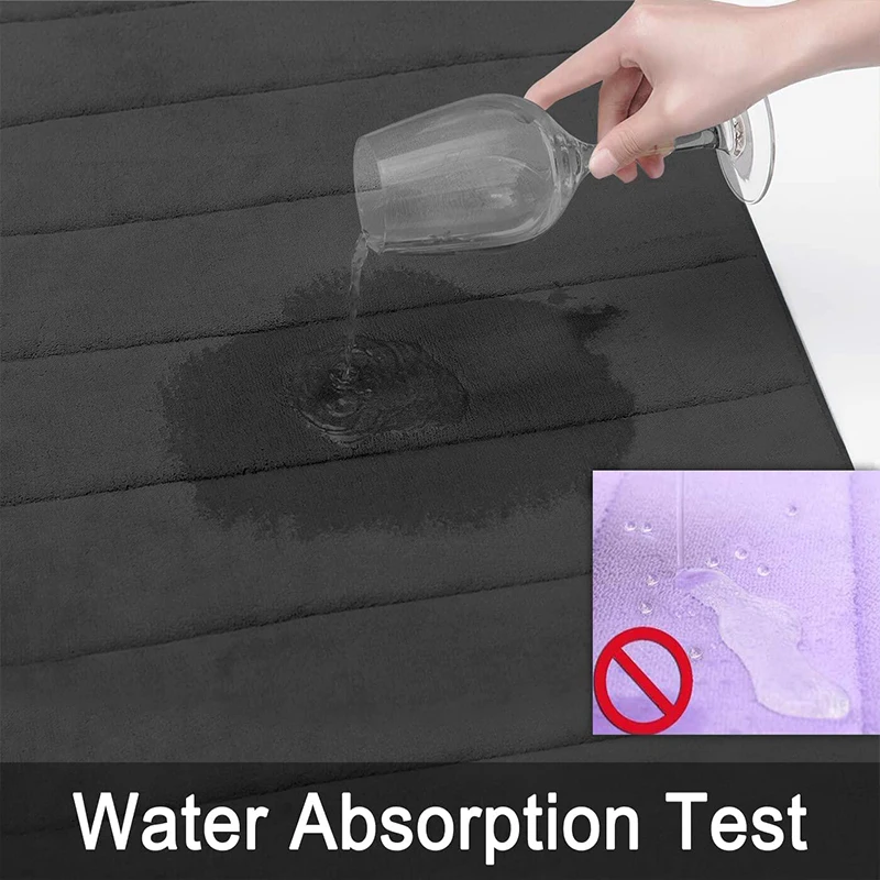 Amazon Australia Green Memory Foam Bath Mat Toilet Mats Sets