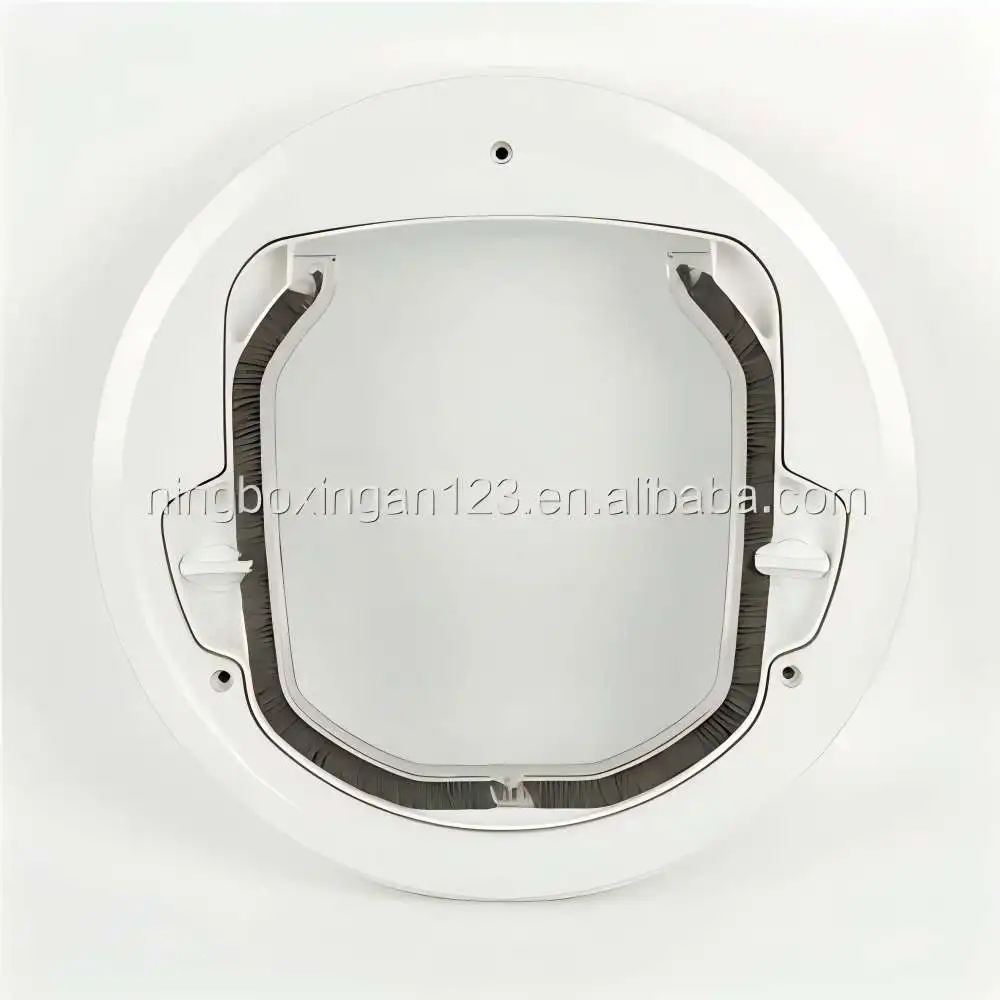 Круглая прозрачная дверца для домашних животных кошек и маленьких собак с 4-сторонним замком комплект вкладышей лучше всего подходит экранного