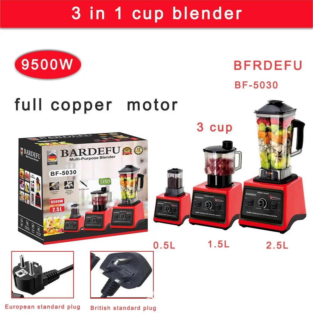3 in 1 mixer blender silver crest  commercial blender grinder fruit multi meat fufu yam pounder Silver Crest machine