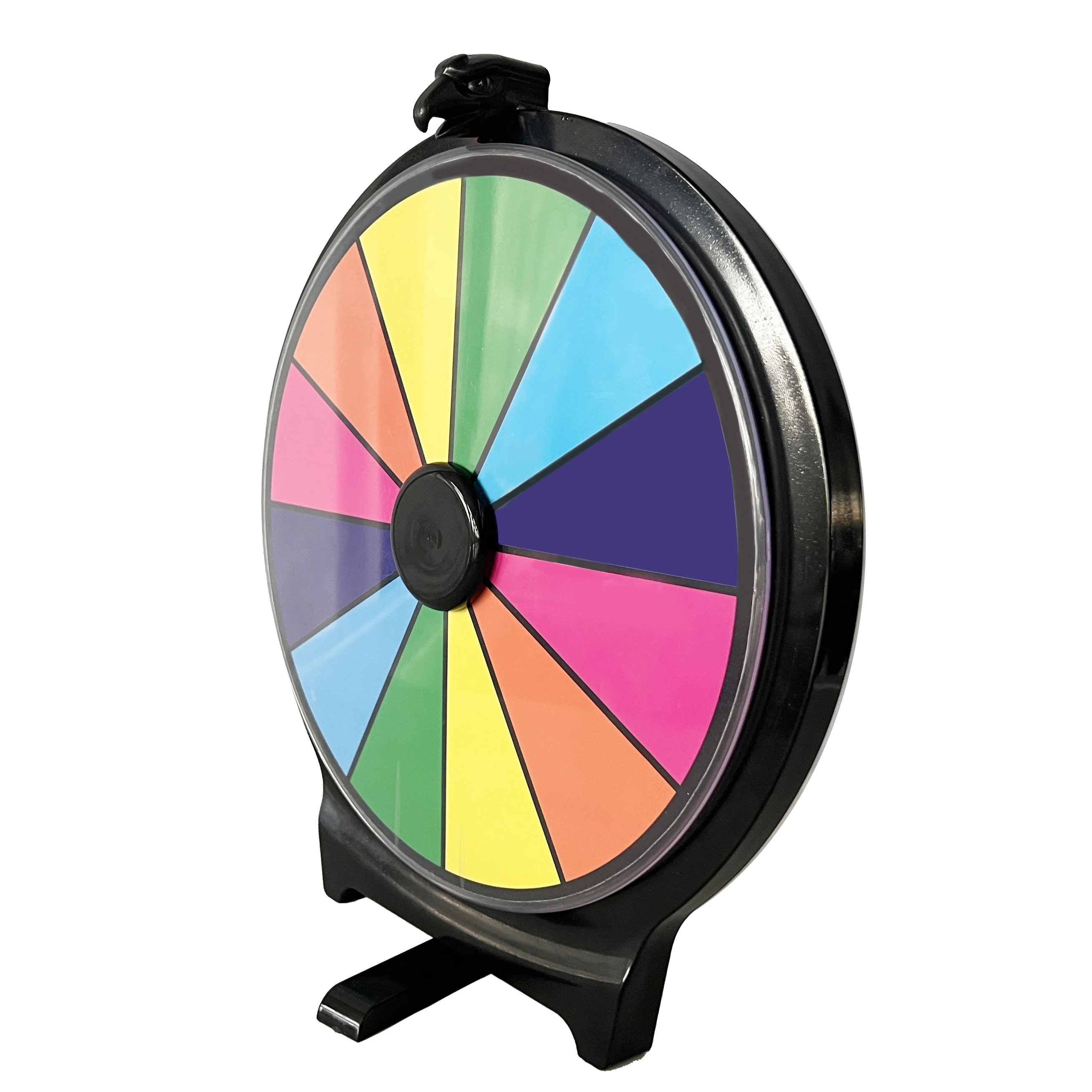 Other party supplies Mini table top ABS 10 inches prize wheel with Eagle Head