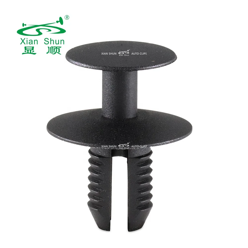 Xianshun auto clip fender liner push typr retainer for bumper grille hood quater fender pillar interior