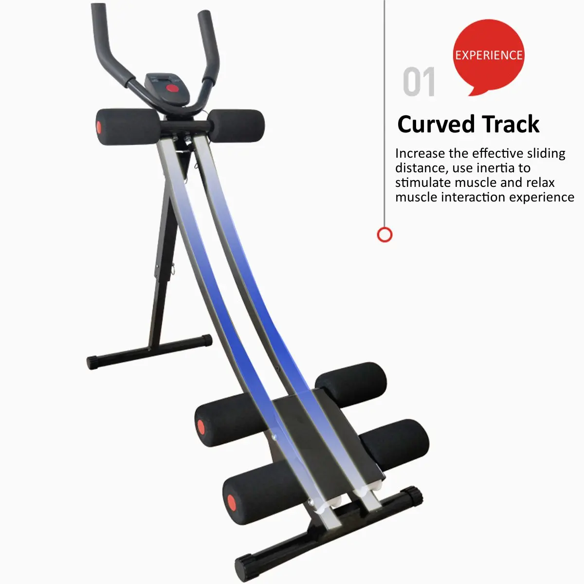 Abdominal muscle trainer power exercise equipment ab power shaper abdominal  machine  Training Fitness Sport Equipment