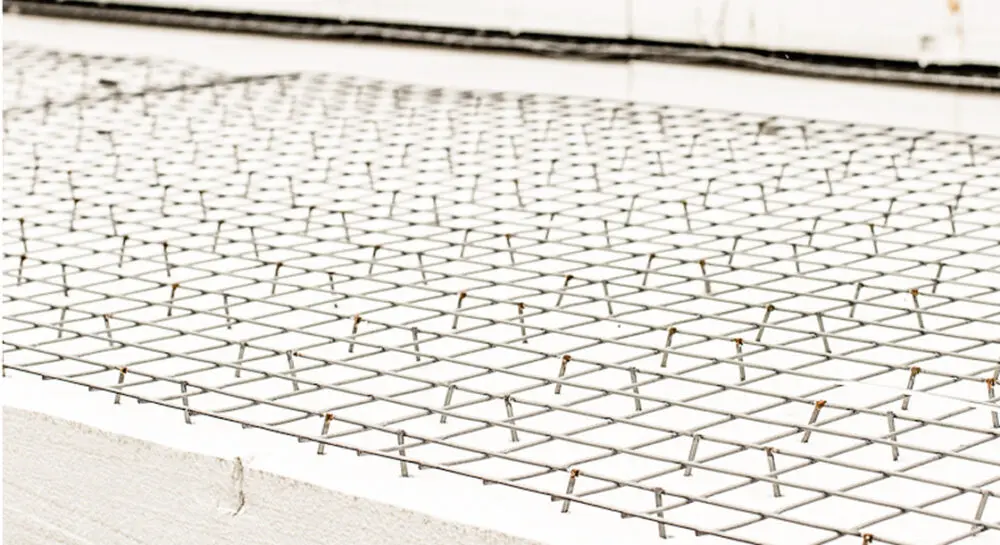 Durable EPS 3D Steel Wall Panels Exterior/Internal Facades Sound-Absorbing Moisture-Proof Anti-Static Mesh Board Construction