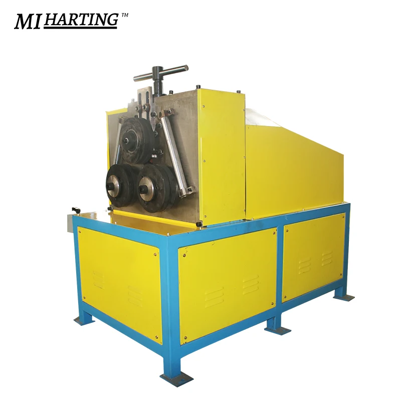 Electric angle crimping machine angle sheet rolling flat iron pipe bending machine JY-40