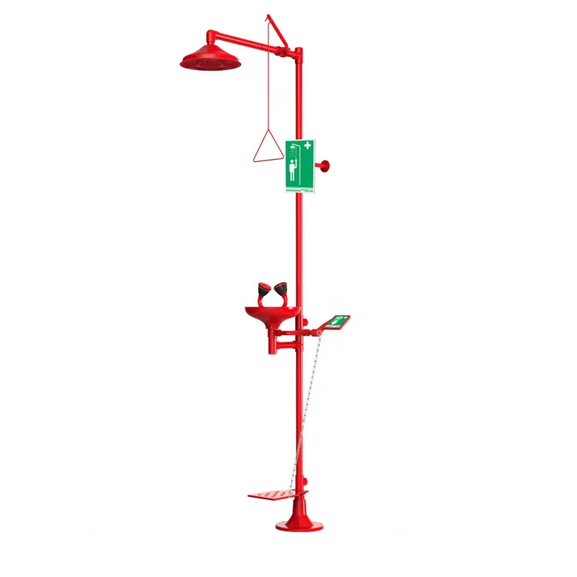 Laboratory Equipment Emergency Shower with Eyewash