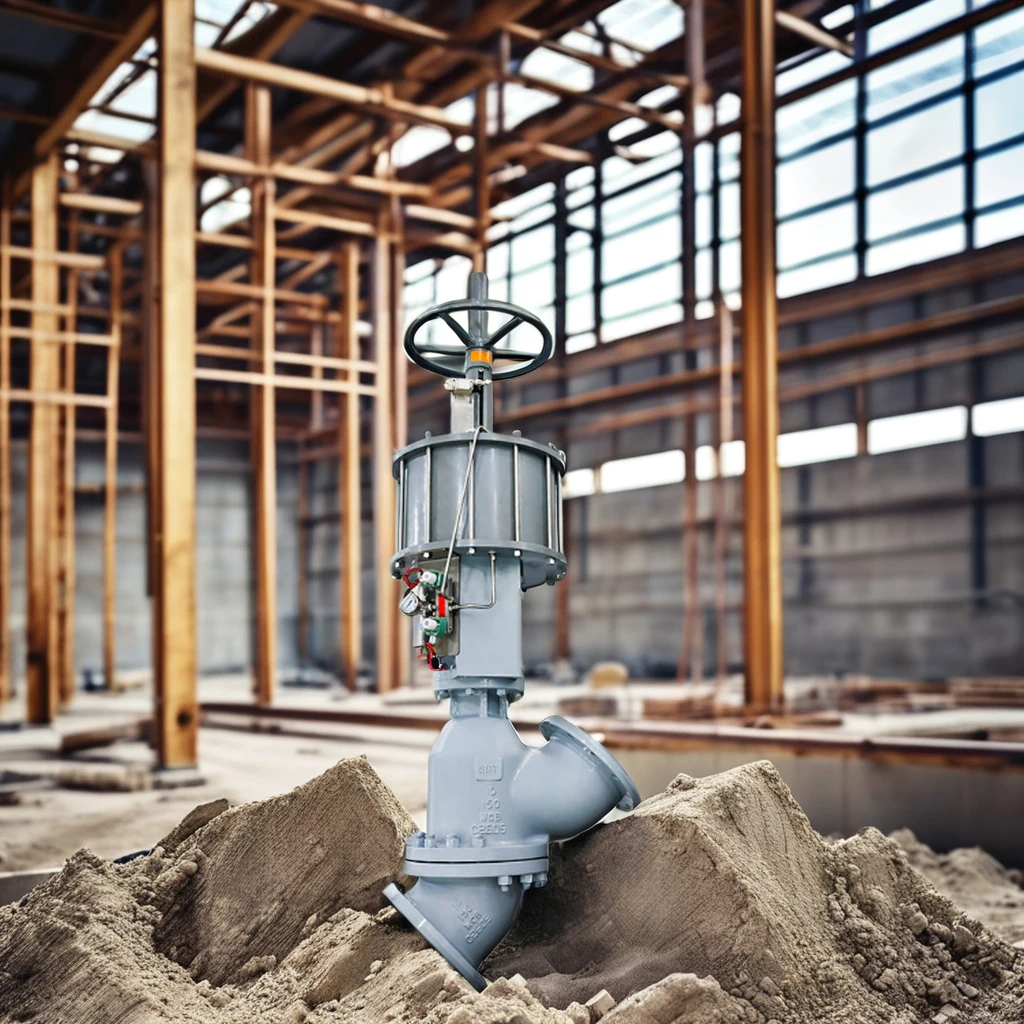 Y Type Pneumatic Shutoff Angle Globe Control Valve