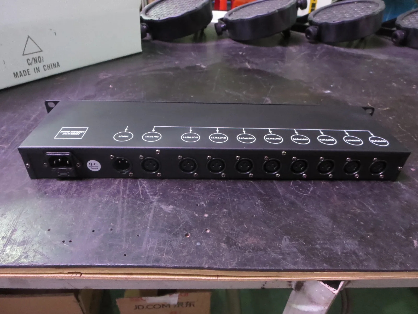 8CH DMX сплиттер DMX512 контроллер света сценический световой