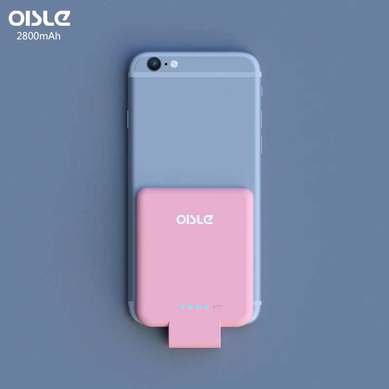 OISLE Slim External Battery Custom Power Bank Power Case For iPhone