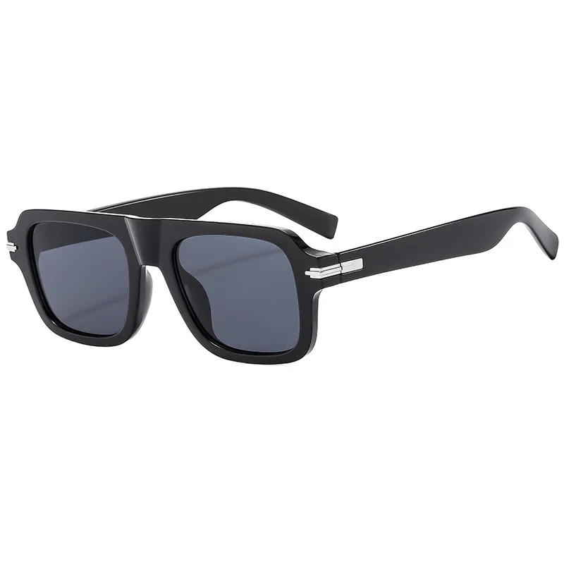 Qsky vintage unisex driving sunglasses uv400 men outdoor sport sunglasses eyeglass square frames for women
