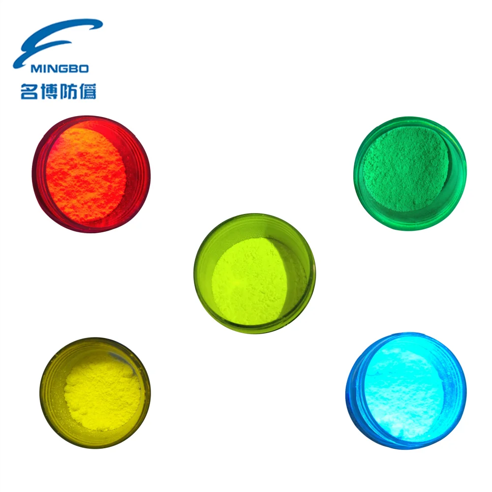 UV invisible fluorescent pigment powders