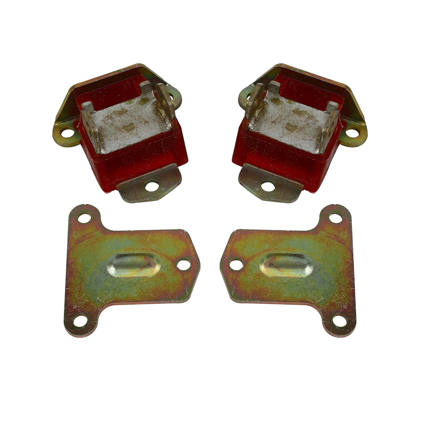 Chevy Performance Parts Engine Swap Red Polyurethane 3 Bolt Engine/Motor Mounts LSX LQ9 SBC BBC LS1 LS2