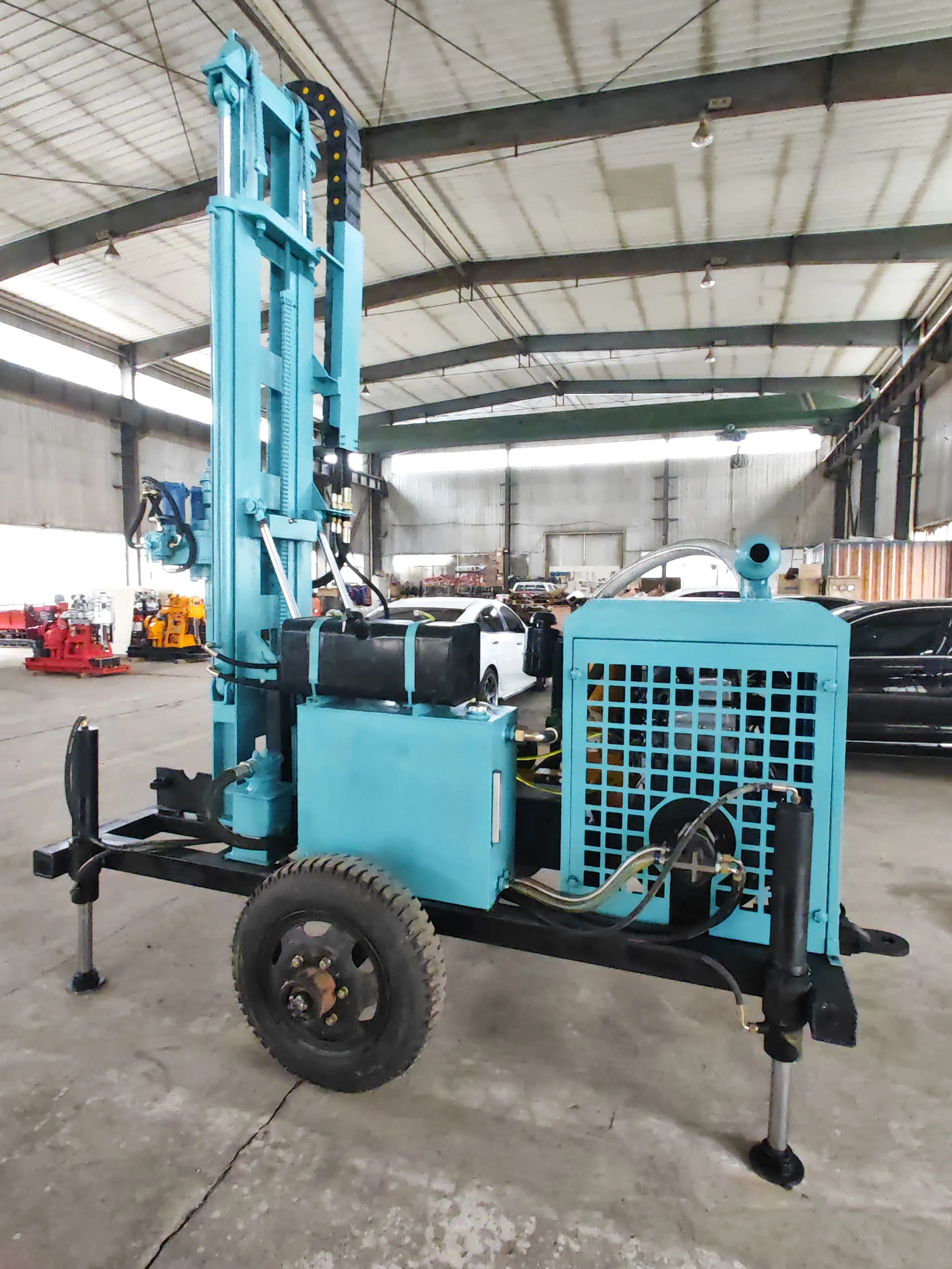 Most Popular 300m Depth Hydraulic Drilling Water Well Drilling Rigs Selling Highest in 2022