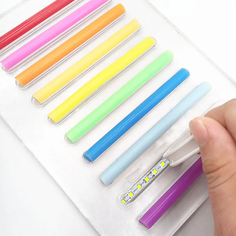 neon tubing 6mm 8mm 12mm separated silicone led neon tube flex strips light neon flex de silicona