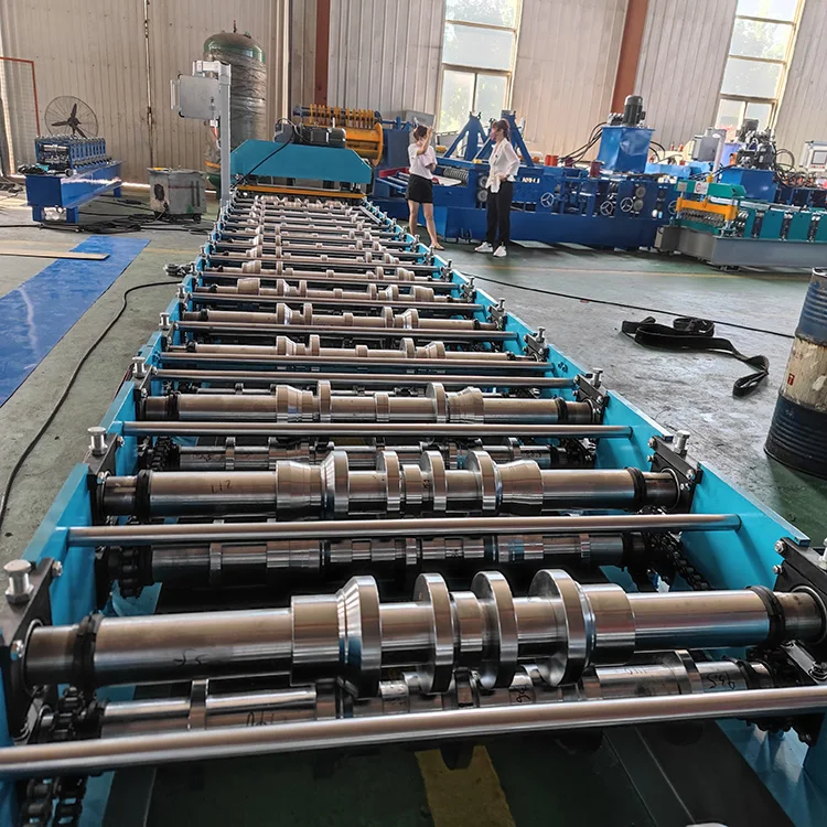 Hot Sell Indonesian Market Building Material 760 Trapezoidal IBR Steel Roof Sheet Roll Forming Machine