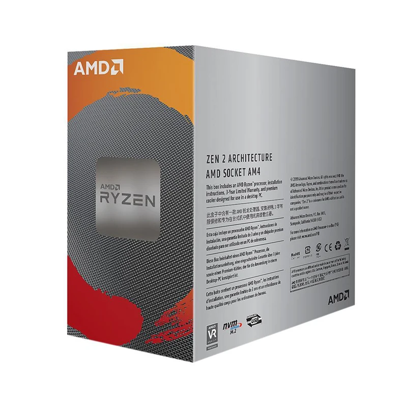 
AMD Ry zen 5 3500X 3600 3600X Ry zen 7 3700X 3800X b250 mining expert cpu processor 