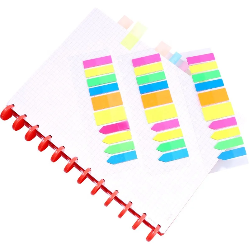 File Sort PET Notes Customized Sticky Notes