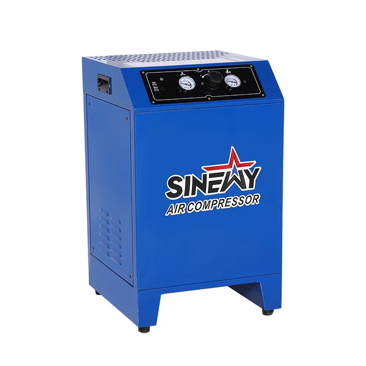 Compresores Libre De Aceite 220V 1.5Kw Industrial Portable Silence Electric Compressors Mini Refrigerated Air Dryer Compresor