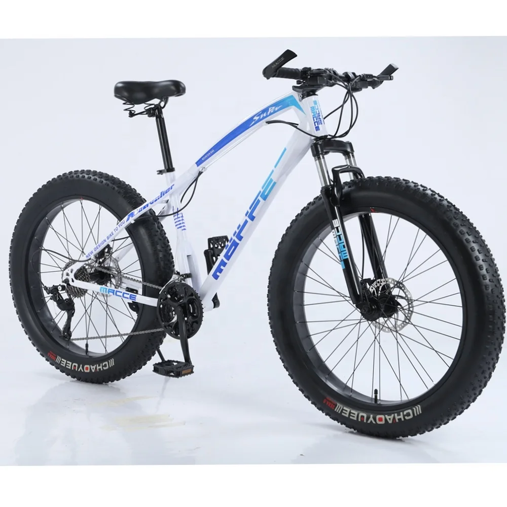 Fat Tire Mountain Bike Single Speed for Man and Women Beach Big Tire Cycling Fixed Gear in Tianjin JIenate Bicycle with Racing