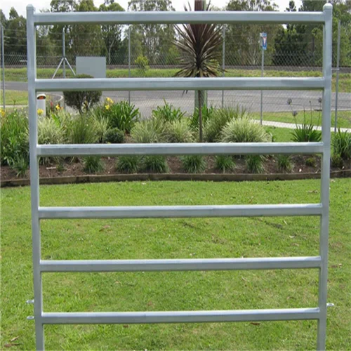 Heavy-Duty Hot-Dipped Galvanized Cattle Yard Panel Livestock Fence Metal Security Fence for Farm  Direct Factory Supply