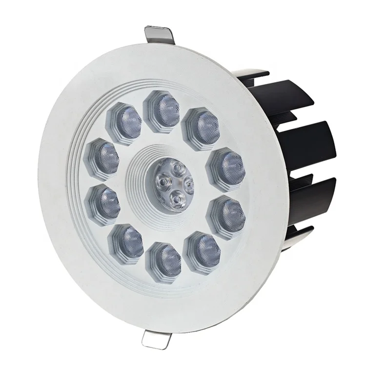 Gem Jewelry Anti-dazzle heat sink 40w led downlight 4/6 inch recessed lighting led ceiling light fixture
