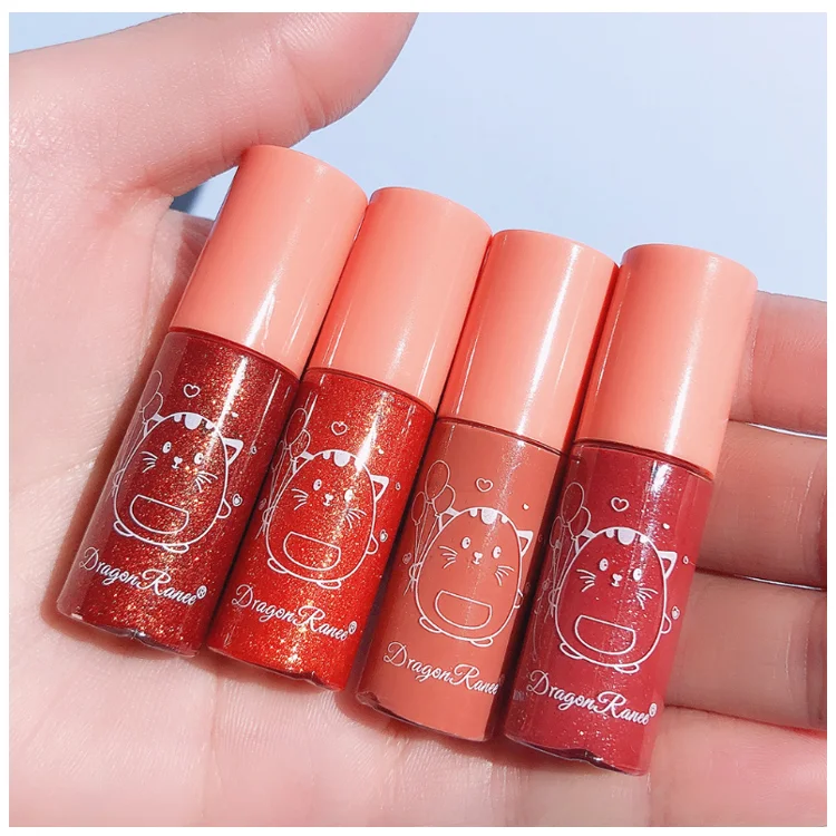 
lip plumper 10color liquid lipstick lipgloss set wholesale vegan makeup nude private label lipgloss base 