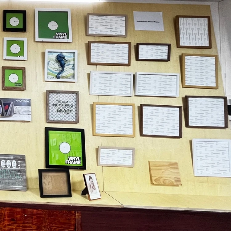 HOT Vinyl Record Plastic PS Photo Frame Plexiglass Picture Frame