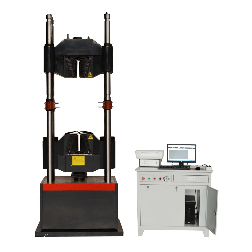  100 тонн Гидравлическая Универсальная испытательная машина с четырьмя колоннами для испытания на прочность болтов винтов