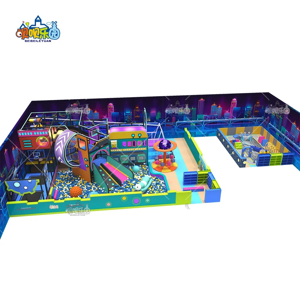 Factory Hot Sales Soft Play Indoor Children Multi-Function Kid Large Soft Play Amusement Commercial Equipment