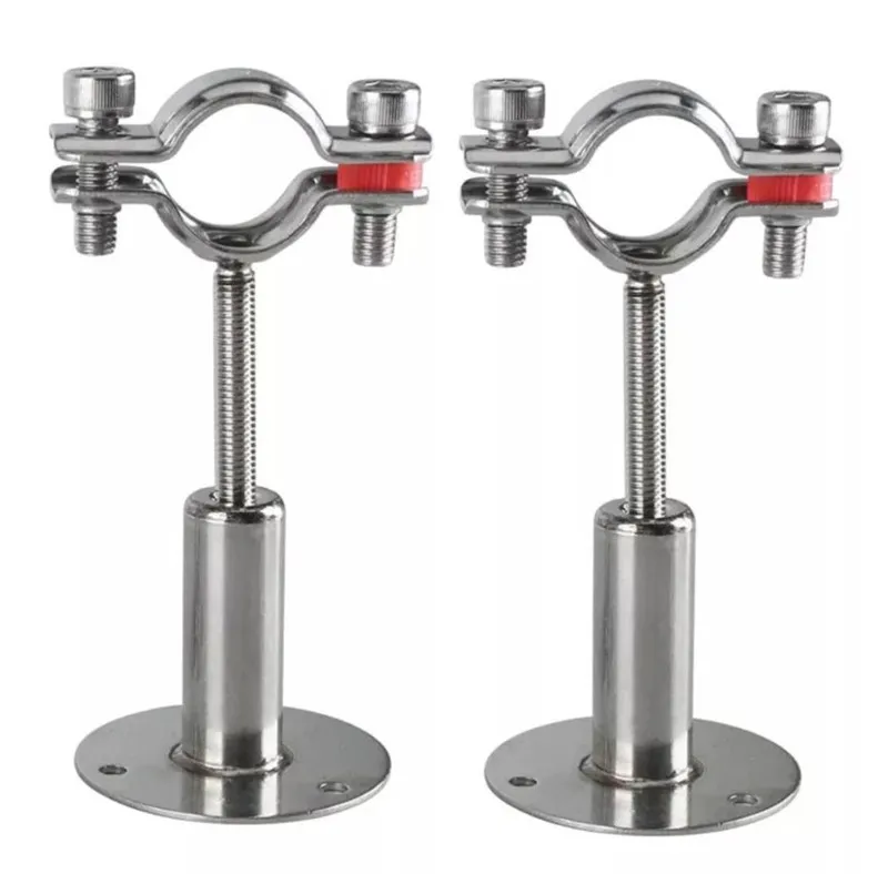 Yongda 304 Stainless Steel Food grade adjust pipe support holder