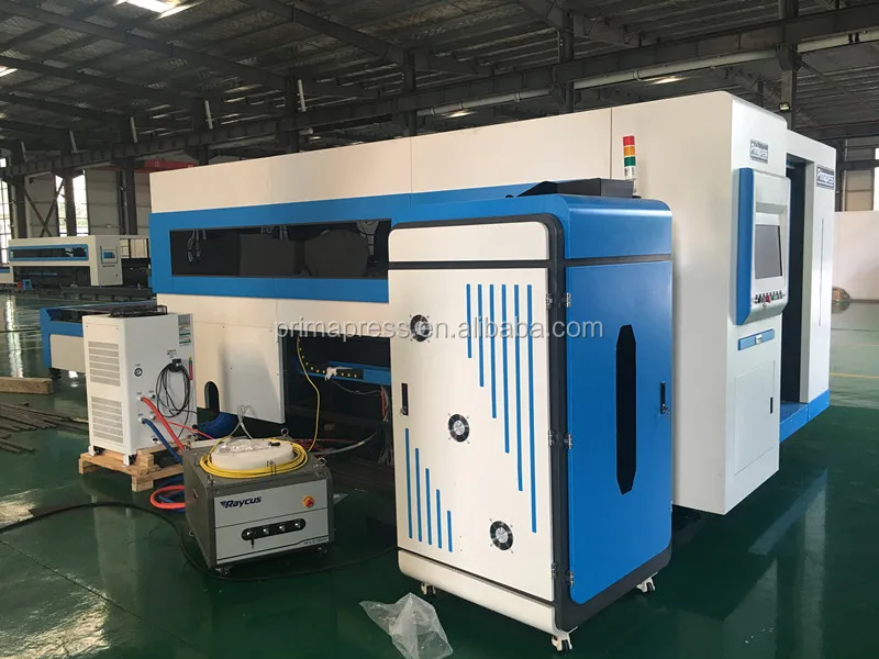 500W 1000W 1500W 2000W 4000W 6000W closed cnc fiber laser cutting machine with exchange table and cover