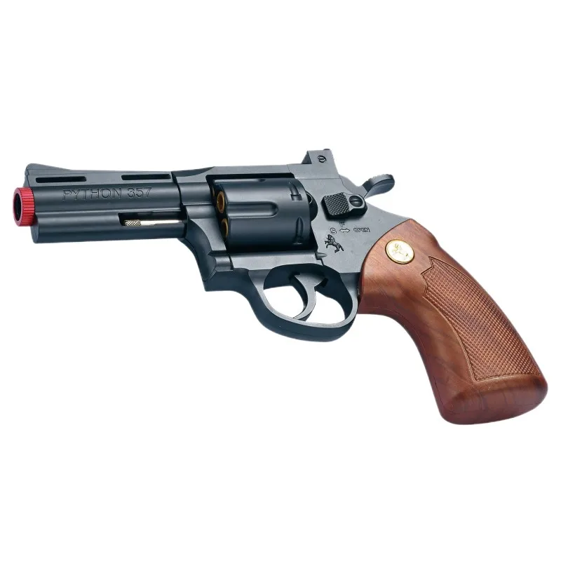 Hot sell plastic metal soft bullet outdoor shooting high quality gun revolver toy gun for revolver with bullet