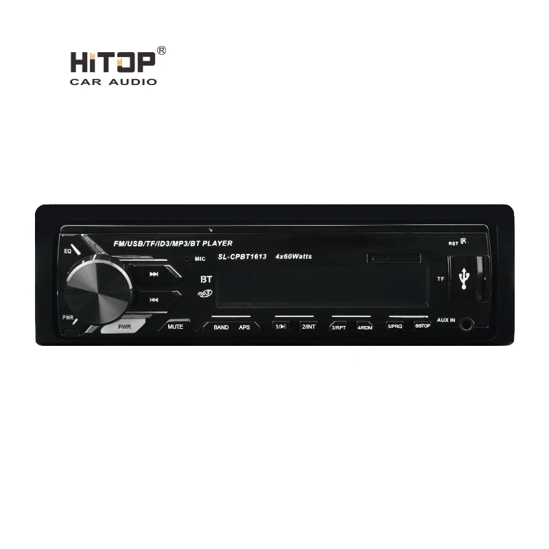 HT-5257 автомобильный FM проигрыватель Blue tooth MP3 аудио плеер громкой связи Bluetooth гарнитура для авто поддержкой USB SD карт памяти автомобильная стереосистема Радио 1 DIN