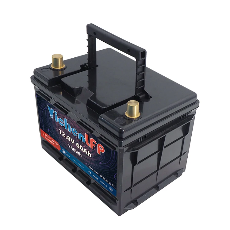 12V 60Ah CCA800 Lithium Iron Phosphate LiFePO4 for Auto Marine Cranking Lithium Battery Pack