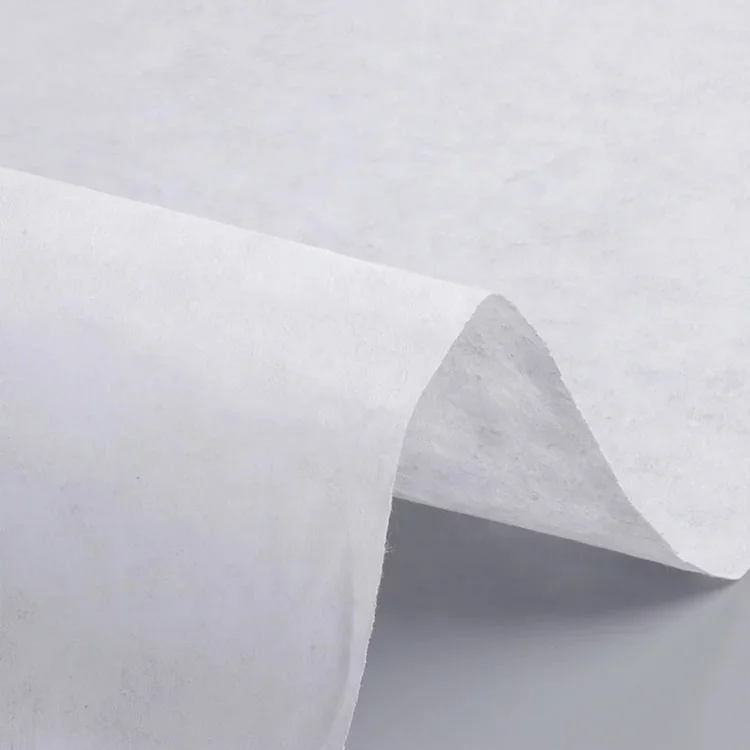 China supply Easy tear away 100% recycled cotton embroidery backing paper non woven interlining fabric