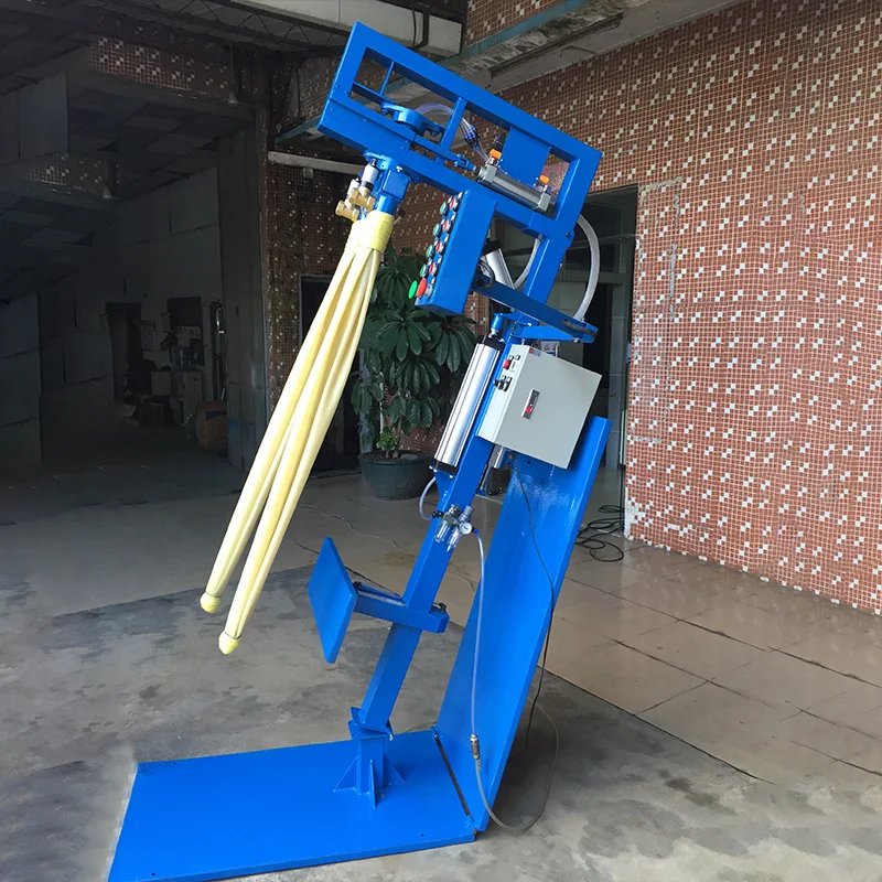 For Jeans Scraping Rubber Legs Scraping Machine Two Legs Jeans Automatic Vertical and Inclined and Horizontal Integrated Machine