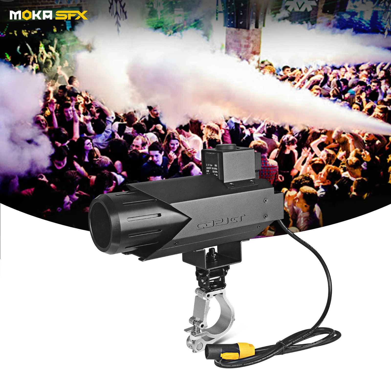 MOKA SFX Hang CO2 Jet with Hook Co2 Cryo Jet Cannon Machine For DJ Event Wedding Party Nightclub