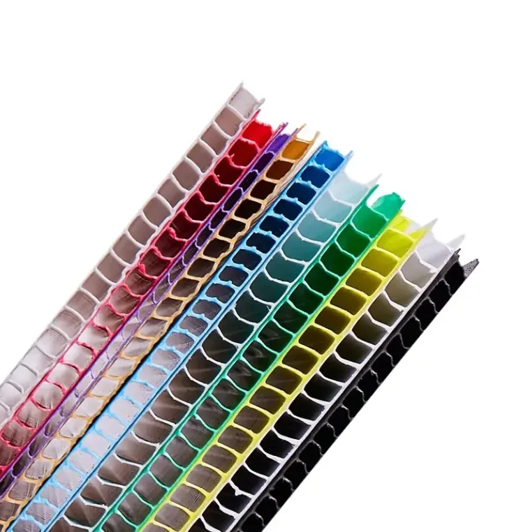 Corriboard Corriflute Sheet Polypropylene Plastico Pp Corrugated Hollow Plastic Petek 4ft X 8ft Coroplast Sheet 4mm Poster Board