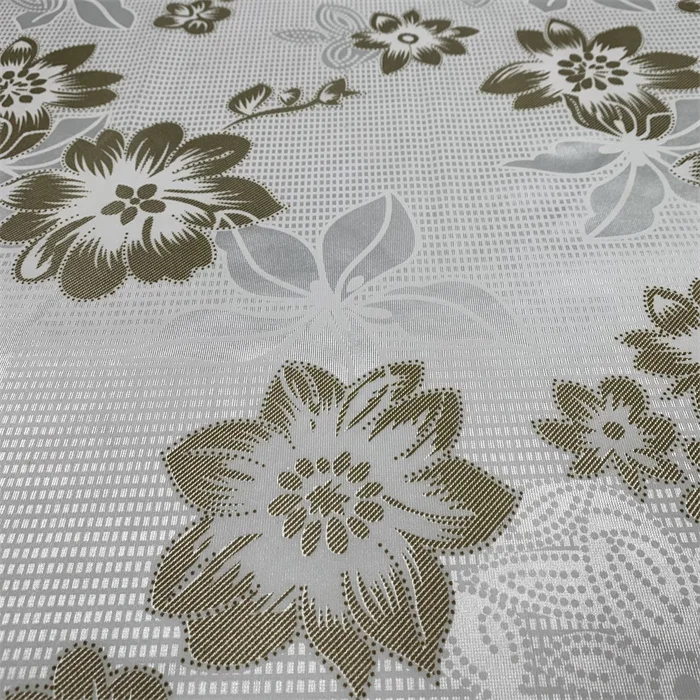 EVEREN Customized logo 65gsm 70gsm 80gsm 100% Polyester Printed Mattress Ticking Tricot Fabric