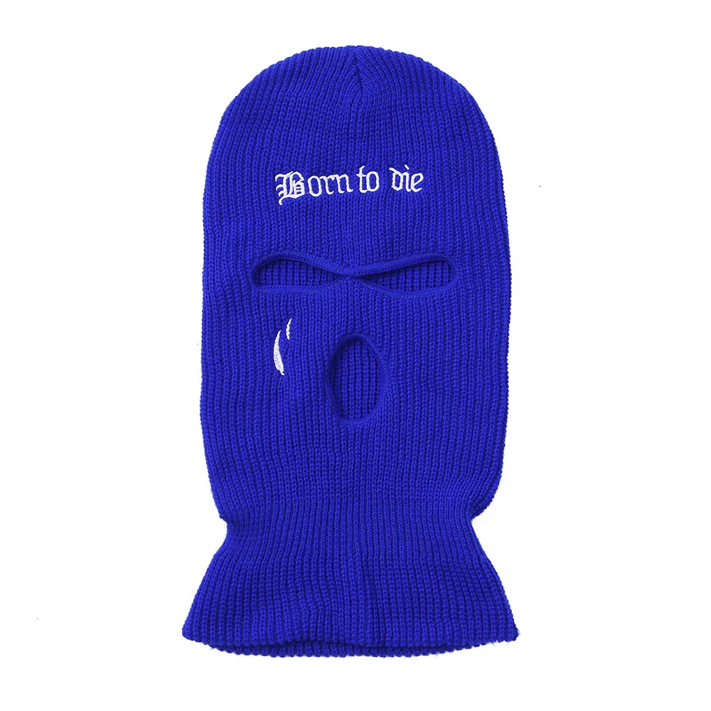 New Knitting Beanies 3 hole Hat Men Women Paragraph Quality Cap Warm Fashion Hundred Take Cold Cap for Women Hats with Logo