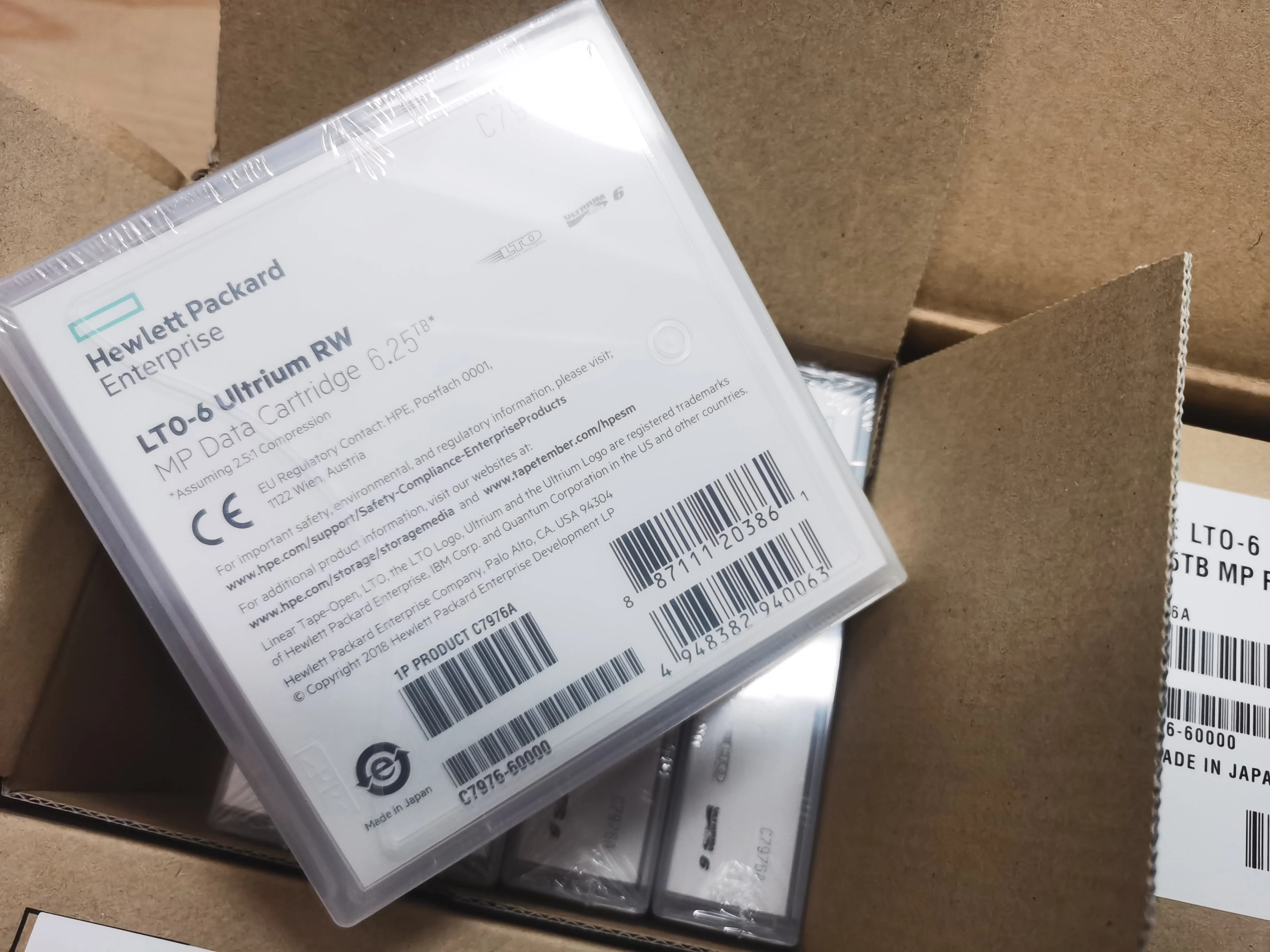 HPE Enterprise LTO-9/Ultrium-9 Data Tape/Cartridge 18/45TB Q2079A NEW