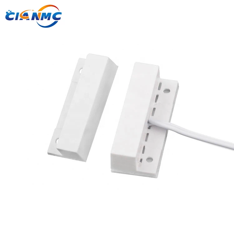 Surface Mount Wired NO/NC Magnetic Contact Switch For Elevator Door Window Security Alarm System