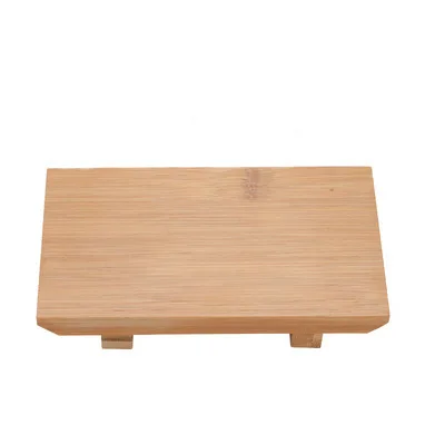 Japanese Hot Selling Creative Tableware Bamboo And Wood Sushi Board Rectangular Table Square Sushi Tray