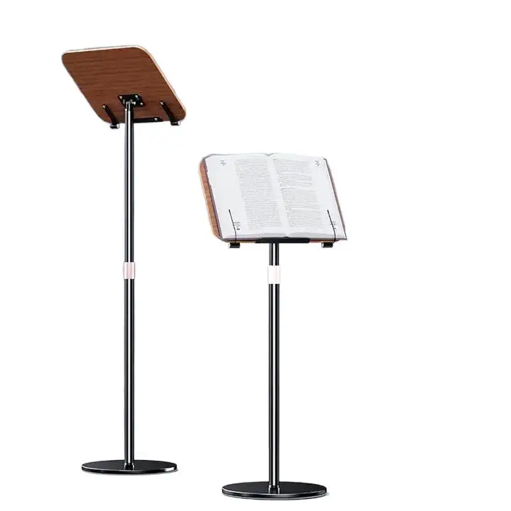 Fancy Personalized designer Vintage Handmade customized logo print wholesale Stylish elegant Modern wooden Quran reading stand