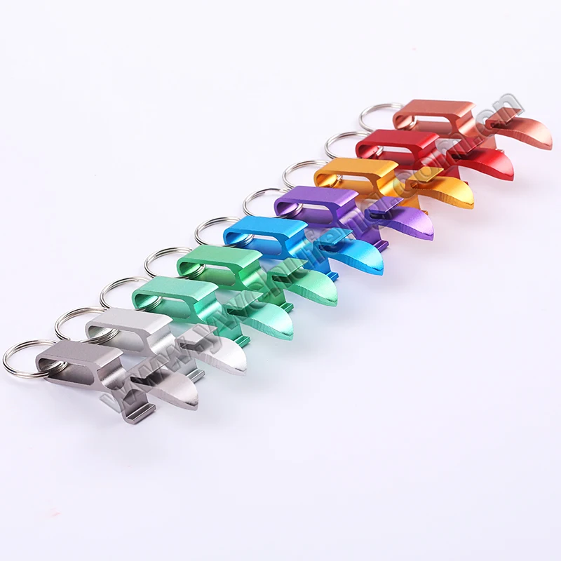 2024 Colors Customized Blank Metal Aluminum Beer Wine Bottle Opener Shotgun Tool