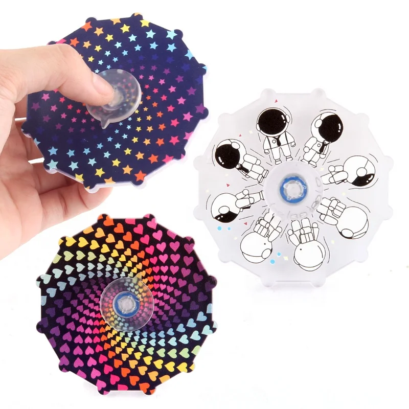 Fidget Toys Finger Spinner Anti Stress Relief Toy Flying Spinner Finger Tip Gyro Adult Kids Funny Toys