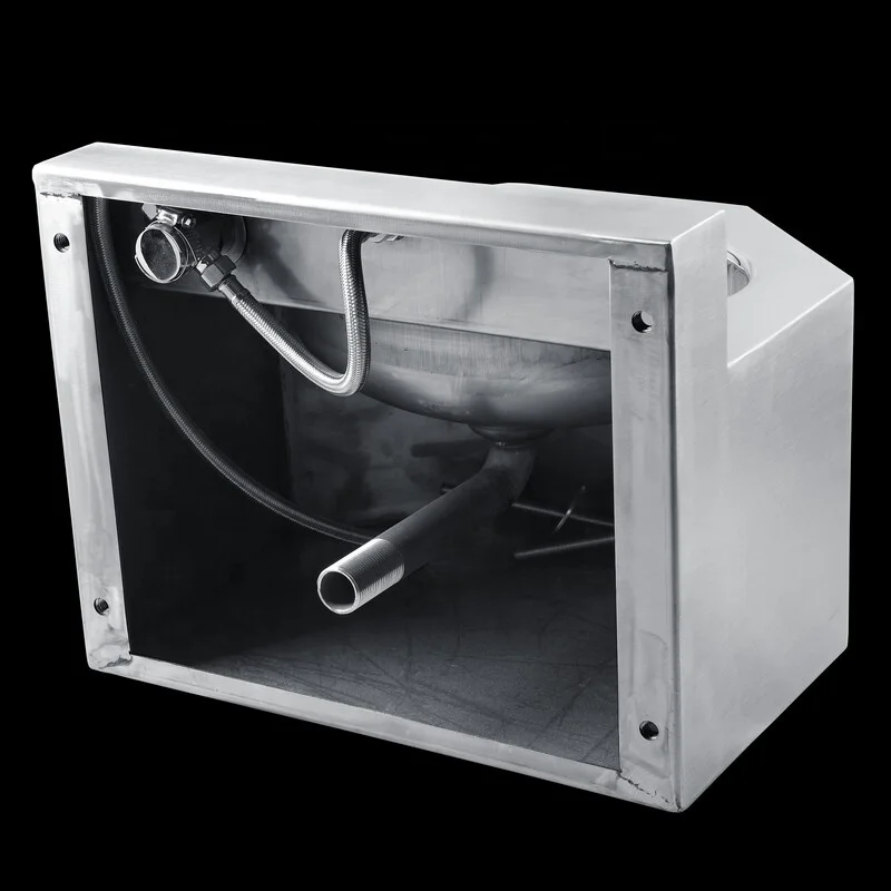 Prison Style Vandal-proof Wash Basin American Style Stainless Steel Hand Wash Basin Sink