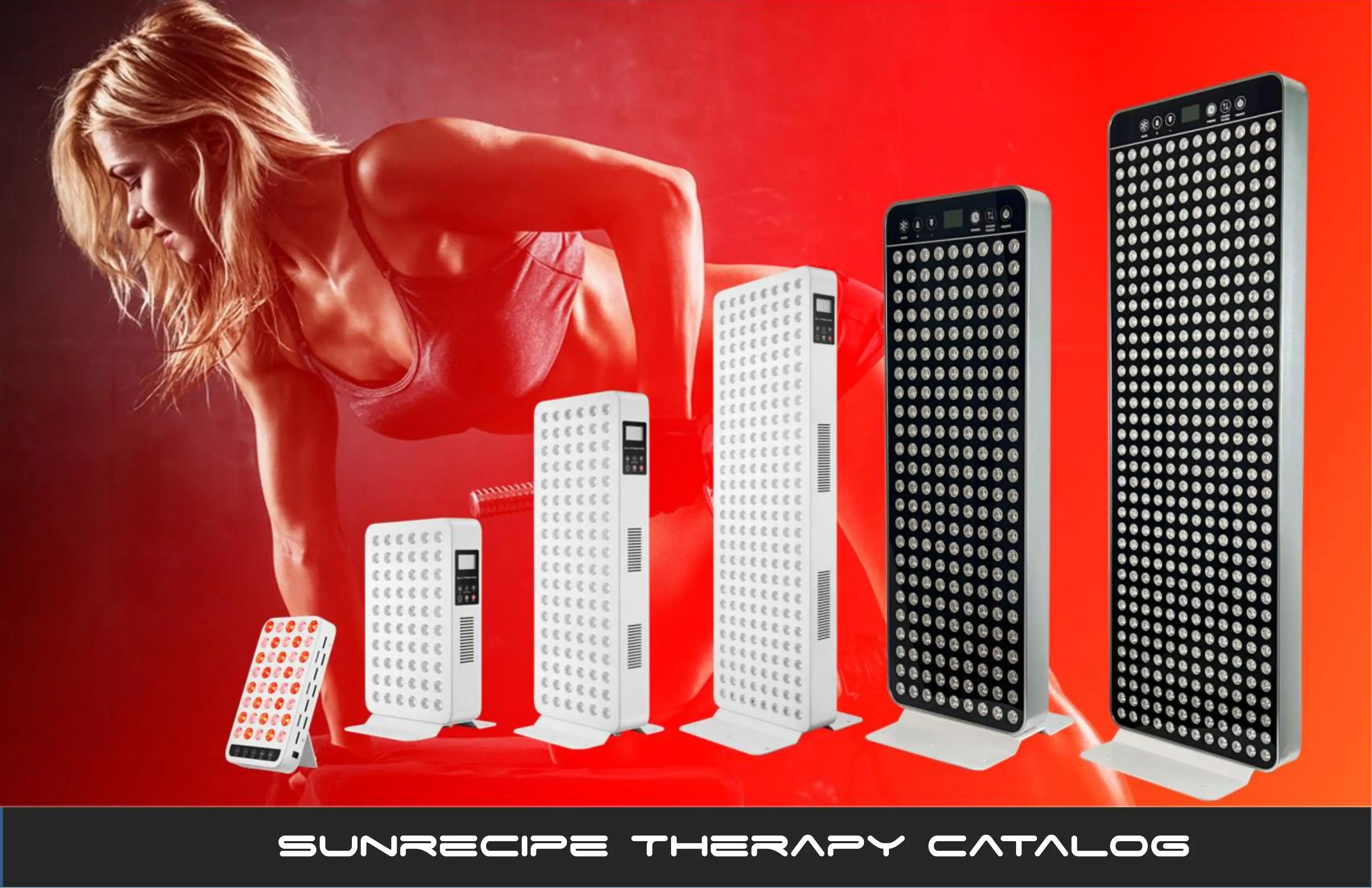 home use personal care pdt equipment LED red infrared light therapy beauty muscle recovery light panel